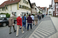 Bittprozession an Christi Himmelfahrt (Foto: Karl-Franz Thiede)